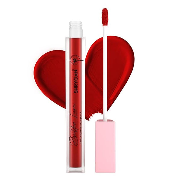 Shryoan Butter Luxe Satin Matte Liquid Lipstick Shade 01- 6 ml