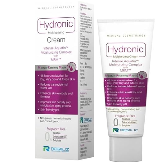 Regaliz Hydronic Moisturizing Cream - 50 gms