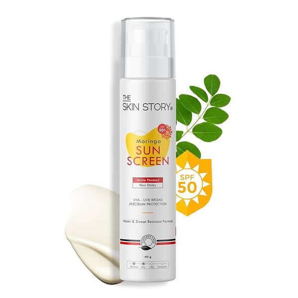 The Skin Story Moringa Sunscreen SPF 50 - 40 gms