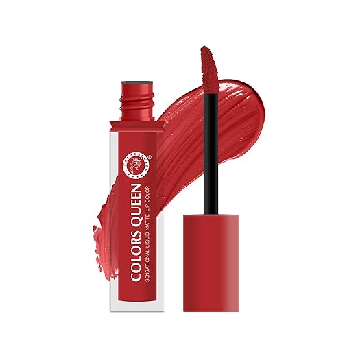 Colors Queen Sensational Liquid Matte Lipstick 07 Valentine - 7 gms