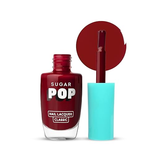 Sugar Pop Nail Lacquer Bold Please (Maroon) - 10 ml