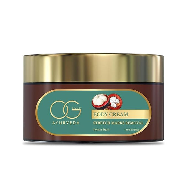 OG BEAUTY Ayurveda Stretch Marks Removal Body Cream - 50 gms