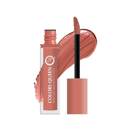 Colors Queen Sensational Liquid Matte Lipstick 11 Dusty Rose - 7 gms