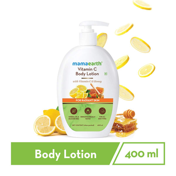 Mamaearth Vitamin C Body Lotion (Pack Of 1)