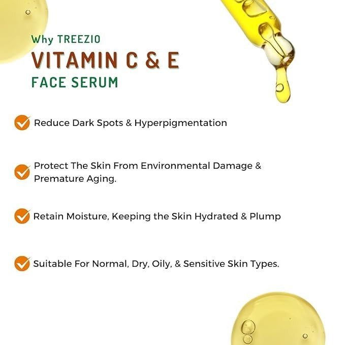 Treezio Vitamin C & E Face Serum