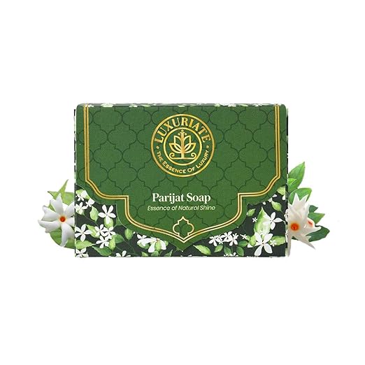 Luxuriate Parijat Soap Luxury Premium Soap - 125 gms