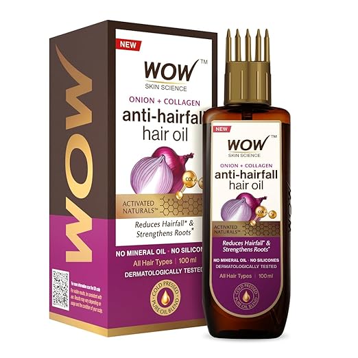 Wow Skin Science Onion Black Seed Hair Oil