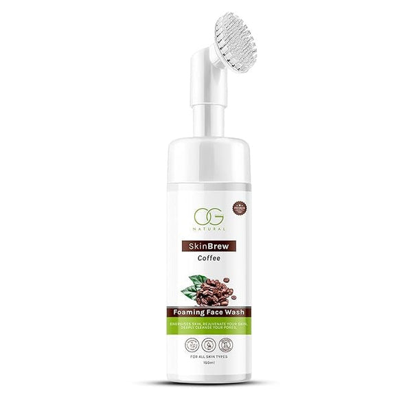 OG Beauty Natural Skinbrew Coffee Foaming Face Wash - 150 ml