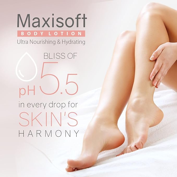 Maxisoft Moisturizing Body Lotion for Women & Men Suitable for All Skin Types - 300 Ml