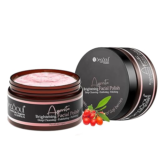 SeaSoul Facial Scrub Face Polish - 100 gms