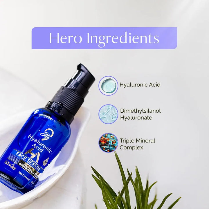 Hi9 Hyaluronic Acid Face Serum – 30ML | Hydrating & Skin Repair Serum for Dry & Oily Skin | Anti-Aging Face Serum for Fine Lines, Wrinkles & Acne-Prone Skin