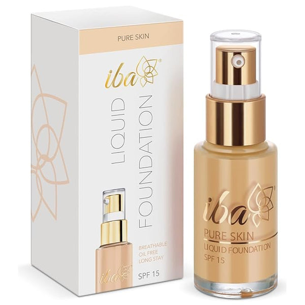 Iba Pure Skin Liquid Foundation - Sun Beige - 30 ml