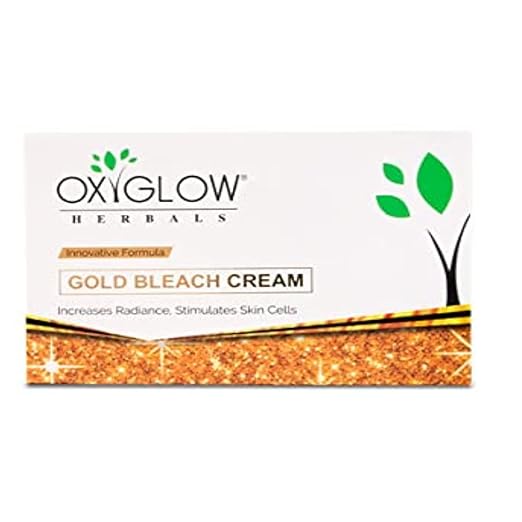 Oxyglow Golden Bleach Cream White Lemon - 240 gms