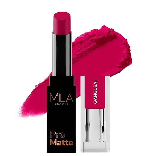 Mila Beaute Pro Matte Lipstick Gangubai - 4.2 gms