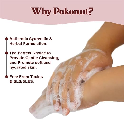 Pokonut Skin Shine Handmade Soap Rose Rice Goat Milk - 100 gms