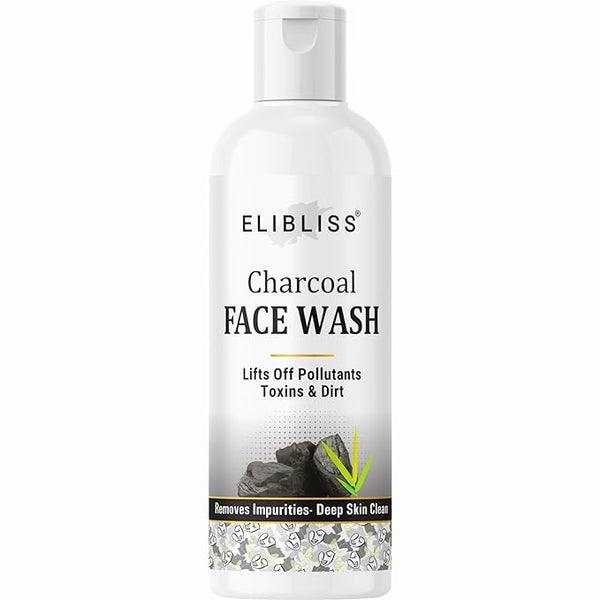 Elibliss Activated Charcoal Face Wash - 50 ml