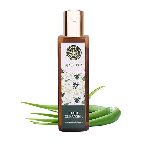 Luxuriate Aloe Vera Hair Cleanser Shampoo for Men and Women - 200 ml