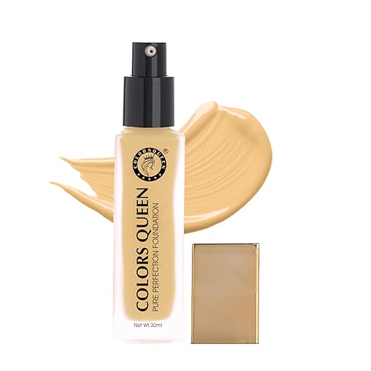 Colors Queen Pure Perfection Foundation 03 Natural Beige - 30 ml