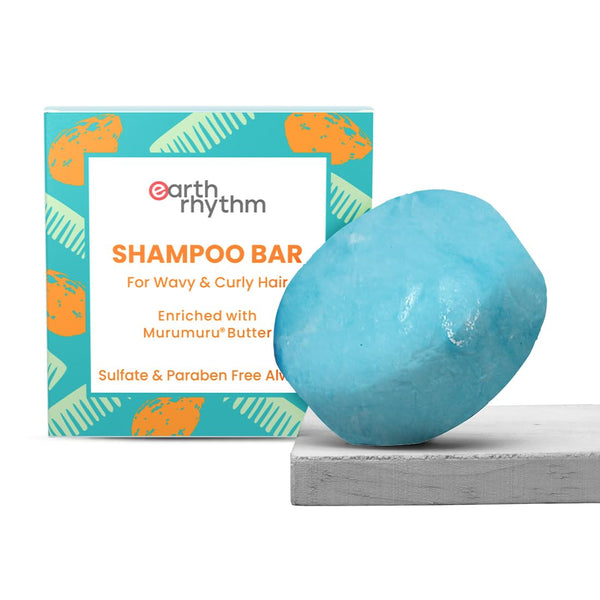 Earth Rhythm Murumuru Butter Shampoo Bar(Card board) - 80 gms