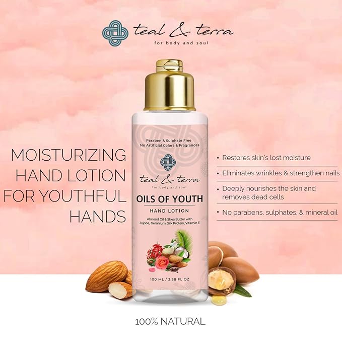 Teal & Terra Nourishing Hand Lotion - 100 Ml