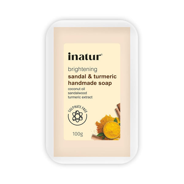 Inatur Sandal & Turmeric Soap - 100 gms