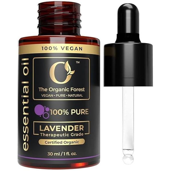 The Organic Forest Organic Lavender Essential Oil - 30 ml