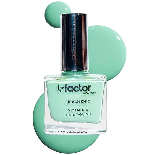 L Factor New York Urban Chic Luxe Nailpaints Pistachio Green - 10 ml