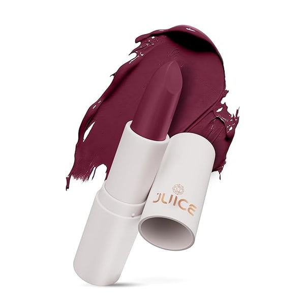 Juice Cosmetics Kiss Sensation Lipstick Festive Maroon M14 - 4 gms