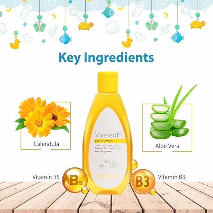 Maxisoft Baby Shampoo - 100 Ml