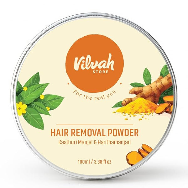 Vilvah Store Natural Hair Removal Powder - 100 gms