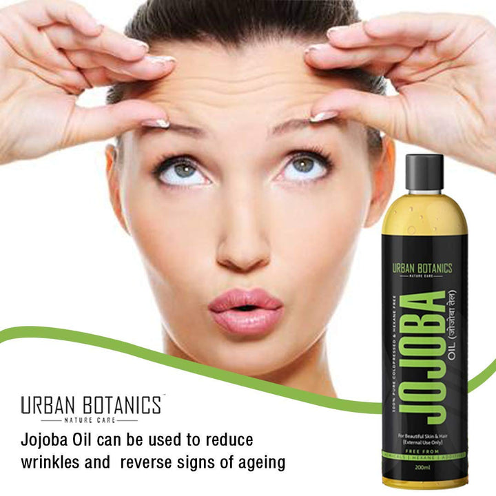 Urban Botanics Cold Pressed Jojoba Oil - 200 ml