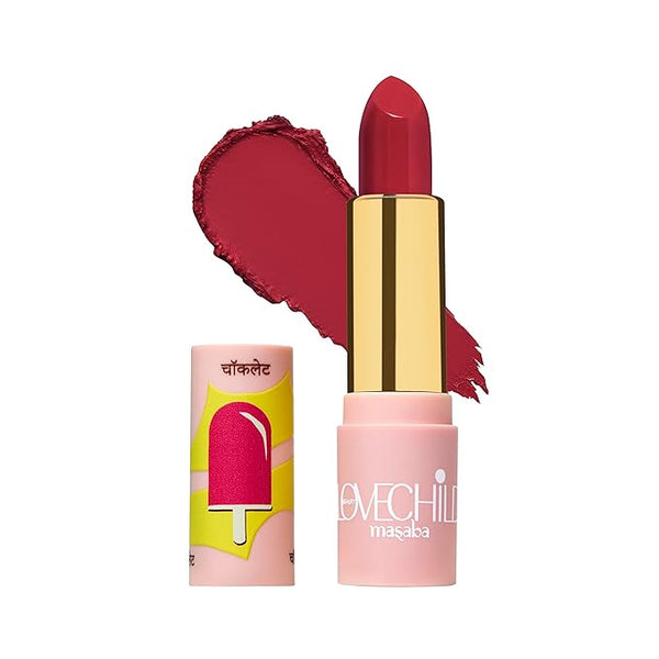 Lovehcild Masaba Hot Pop Luxe Matte Lipstick Crimson Punch - 4 ml