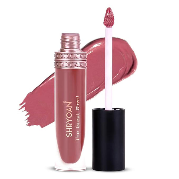 Shryoan The Great Gloss Liquid Lipstick Shade 10 - 6 ml