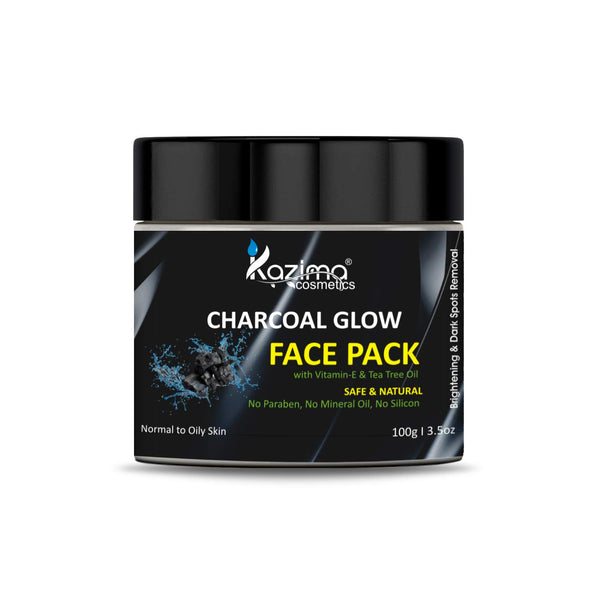 Kazima Charcoal Glow Face Pack - 100 gms