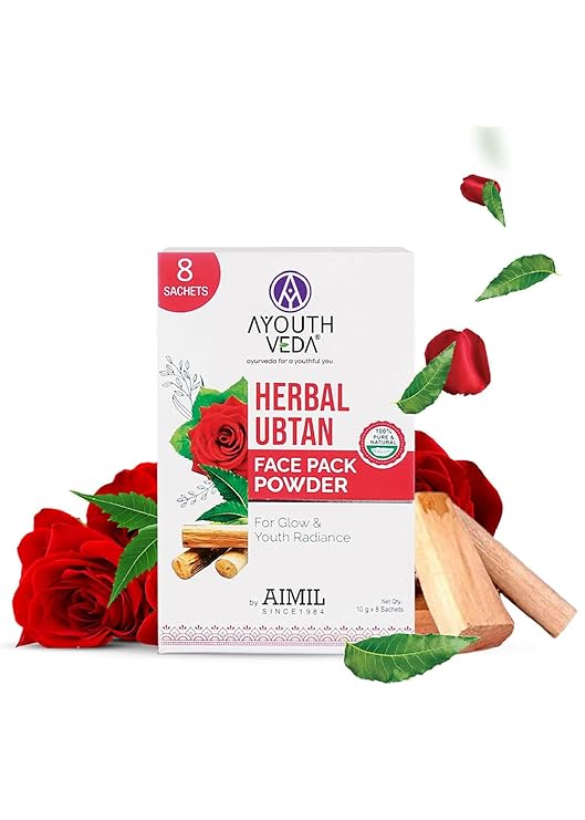 Ayouthveda Herbal Ubtan Face Pack Powder - 80 gms