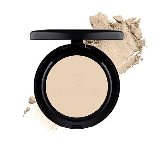 Colors Queen Luminous Silk Compact Powder White Ivory - 10 gms