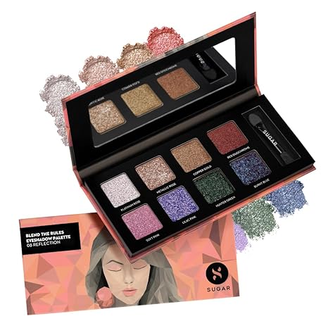 Sugar Cosmetics Blend The Rules Matte Eyeshadow Palette - 10.4 gms