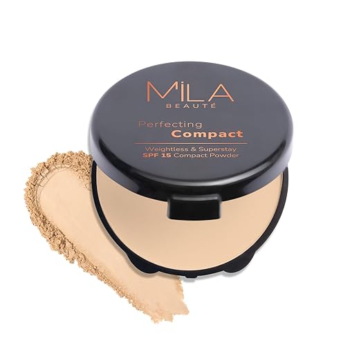 Mila Beaute Compact Powder True Beige - 16 gms