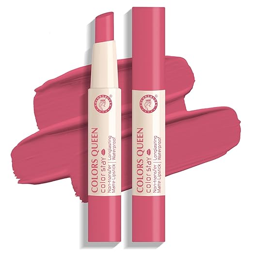 Colors Queen Color Stay Matte Lipstick 01 Pinky - 2.1 gms