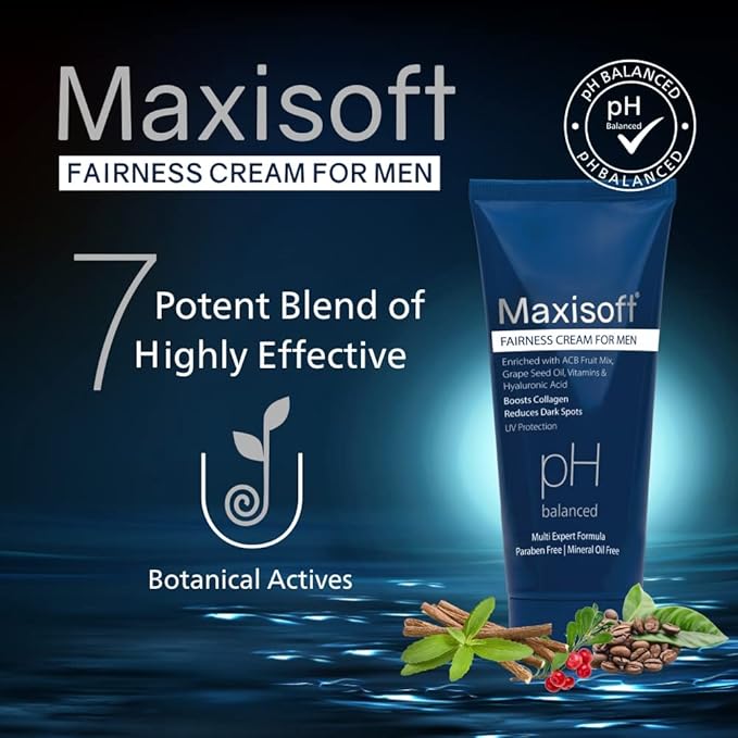 Maxisoft Fairness Cream for Men - 50 Gms