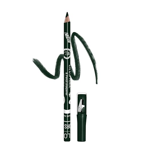 Colors Queen Lip & Eye Pencil Green (Matte) - 2 gms