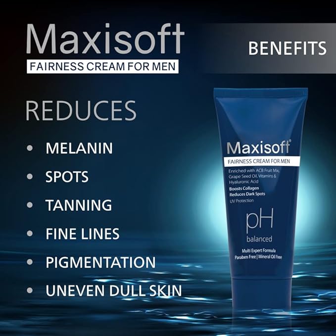 Maxisoft Fairness Cream for Men - 50 Gms