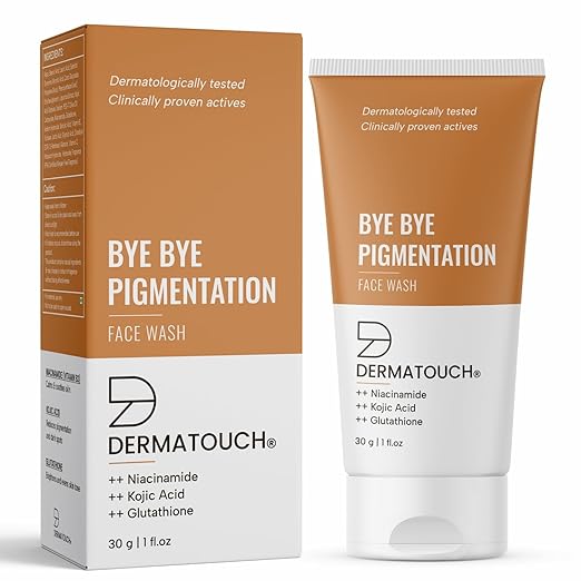 Dermatouch Bye Bye Pigmentation Face Wash - 30 gms