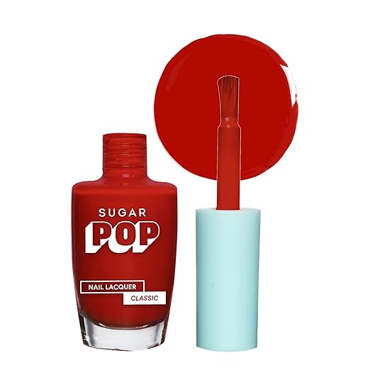 Sugar Pop Nail Lacquer Red Rum (Bright Red) - 10 ml