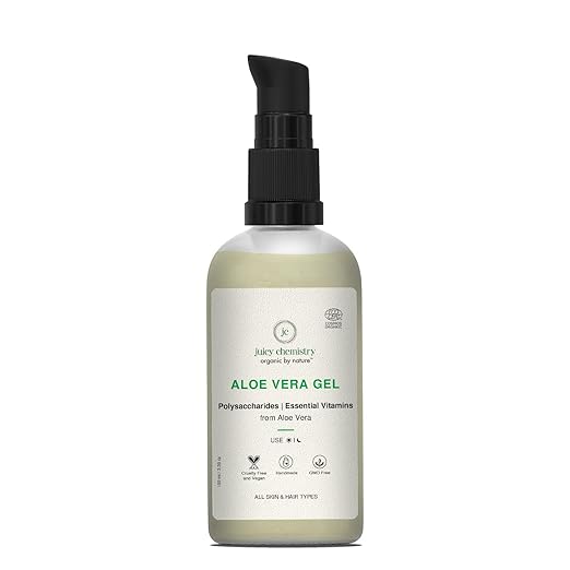 Juicy Chemistry Organic Aloe Vera Gel - 100 gms