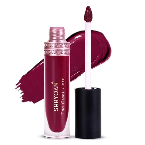 Shryoan The Great Gloss Liquid Lipstick Shade 19 - 6 ml