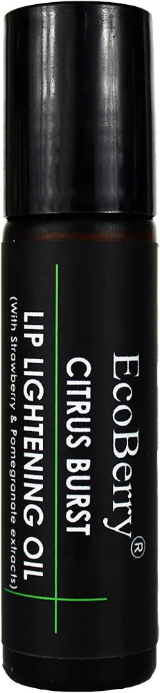Citrus Burst Lip Lightening Oil For Dry, Chapped, Darkened Lips For Men & Women | Winter care | Moisturizer | 100% Pure, Natural & Handmade, Chemical Free, Preservative Free, Paraben Free | Vegan 8ml