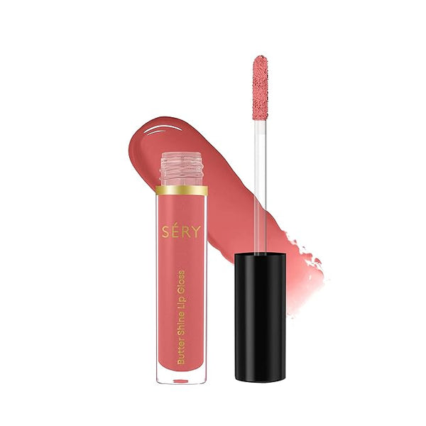 Sery Butter Shine Lip Gloss Blush Nude Color - 3.5 ml