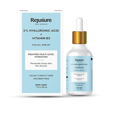 Rejusure 2% Hyaluronic Acid + Vitamin B5 Facial Serum - 30 ml