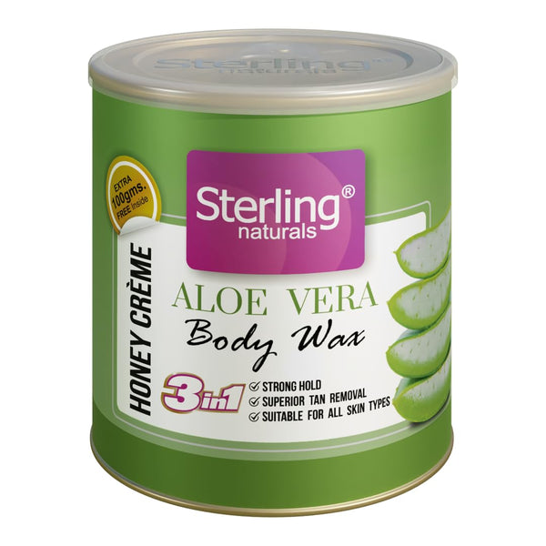 Sterling Naturals Honey Crème Aloevera Body Wax - 700 gms